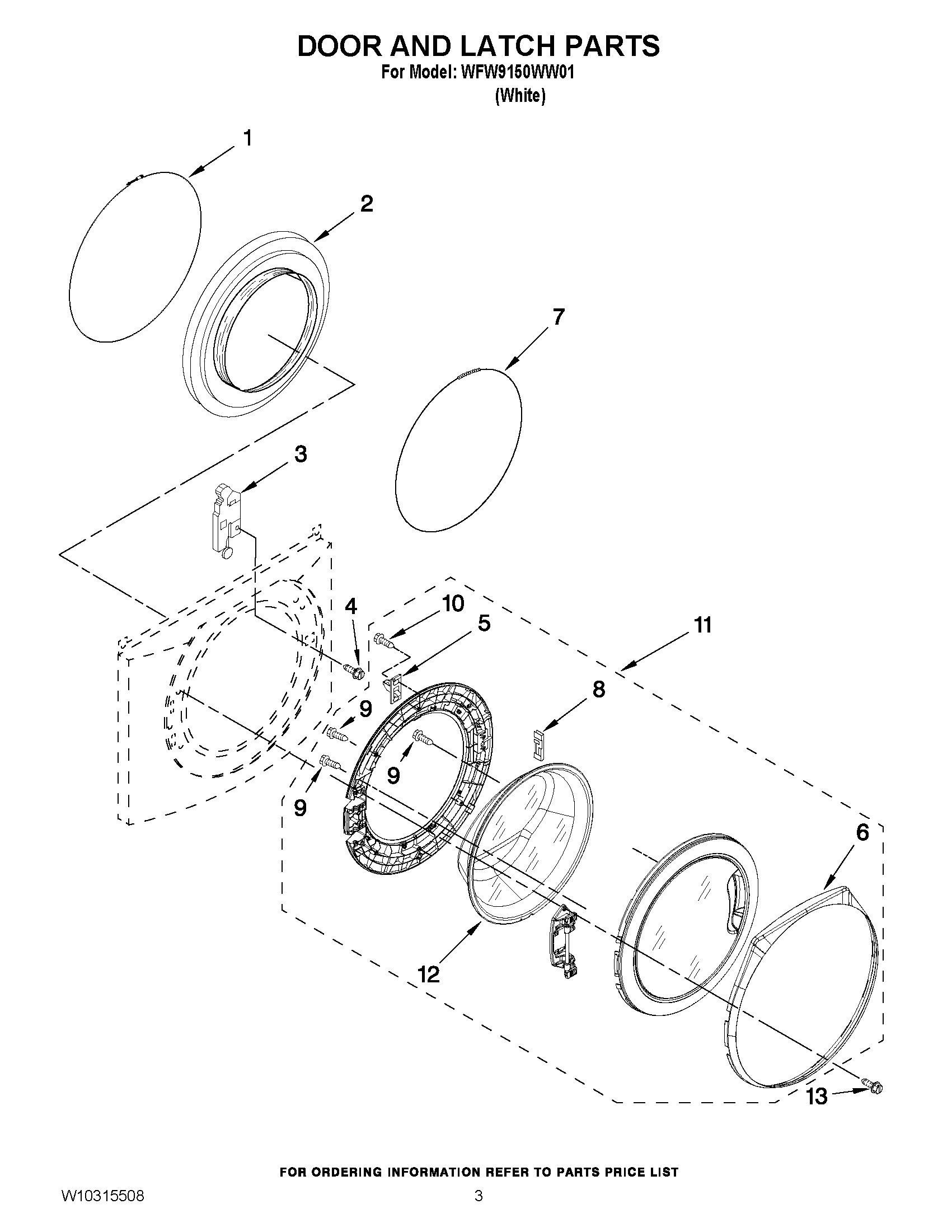 02 - DOOR AND LATCH PARTS