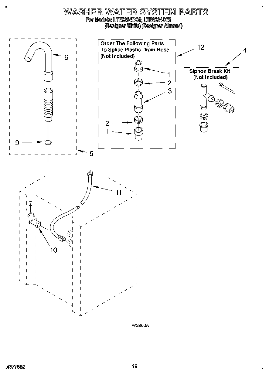 13 - WASHER WATER SYSTEM