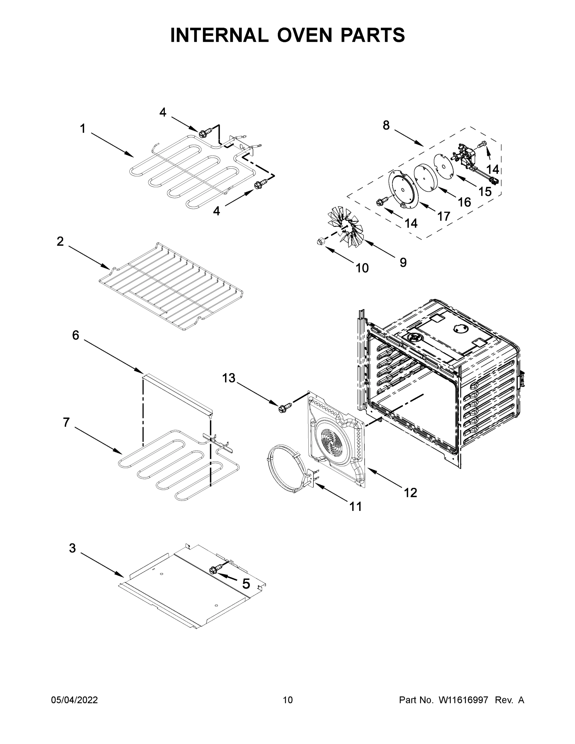 06 - INTERNAL OVEN PARTS