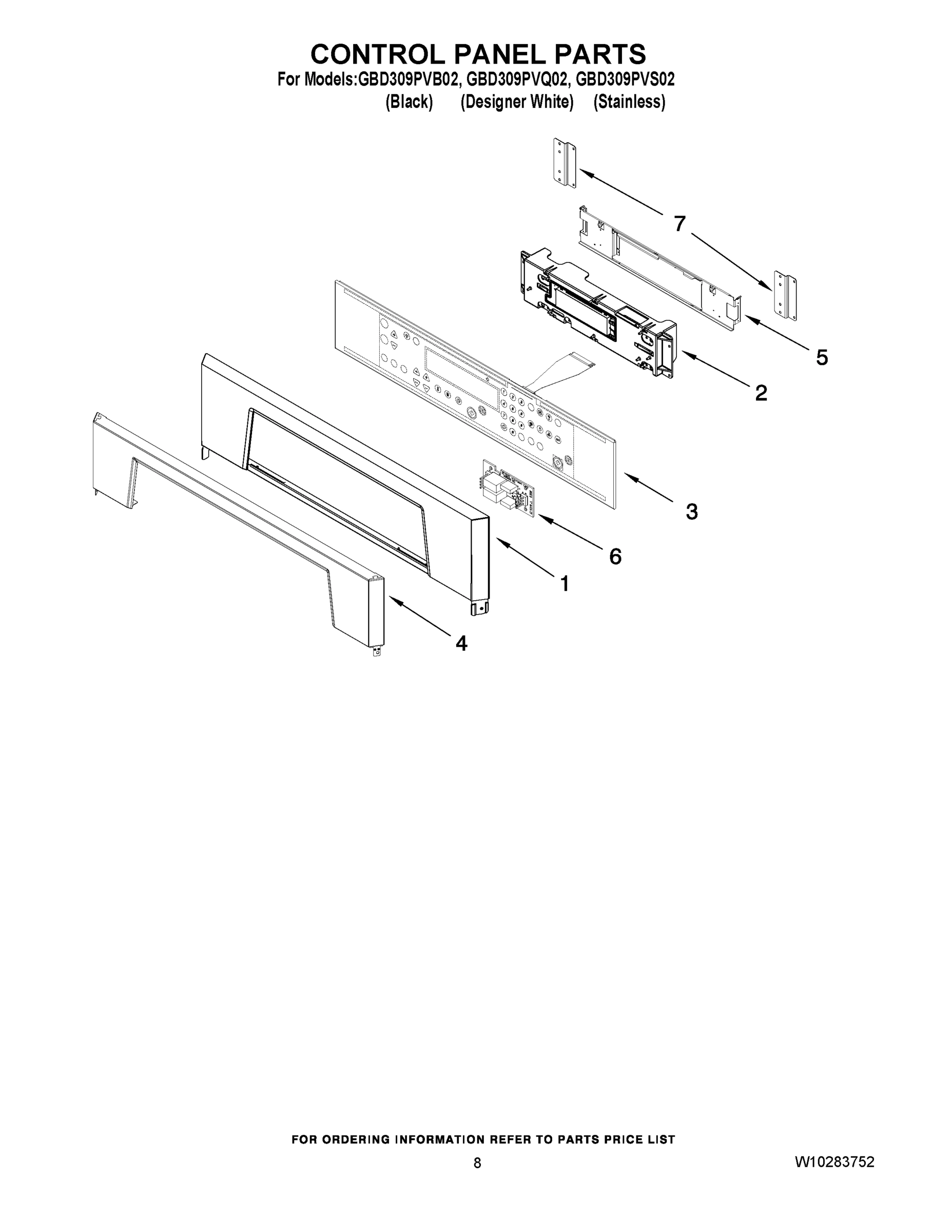 06 - CONTROL PANEL PARTS