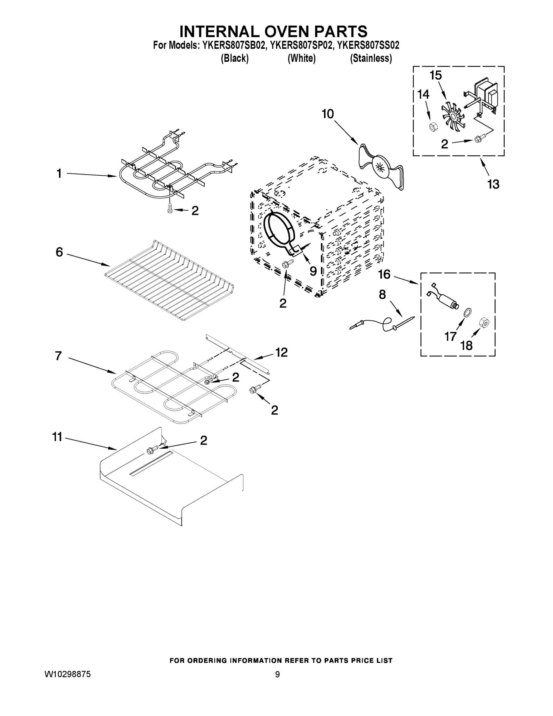 06 - INTERNAL OVEN PARTS
