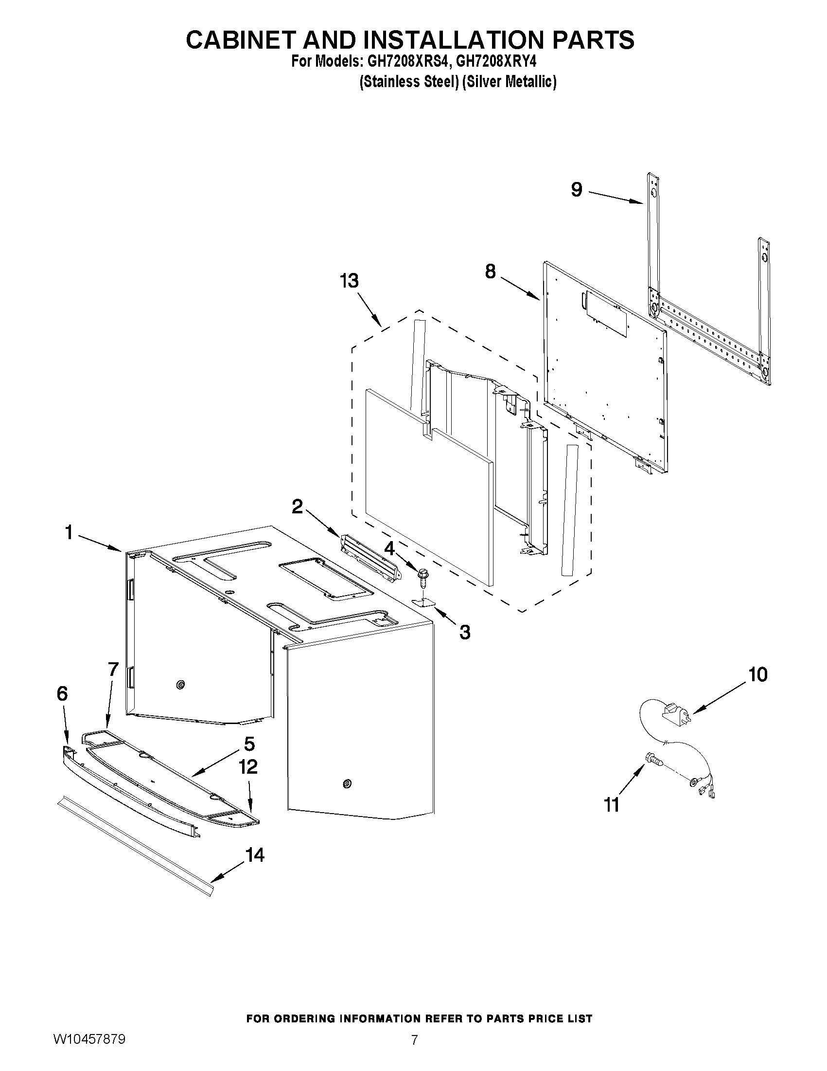 06 - CABINET AND INSTALLATION PARTS