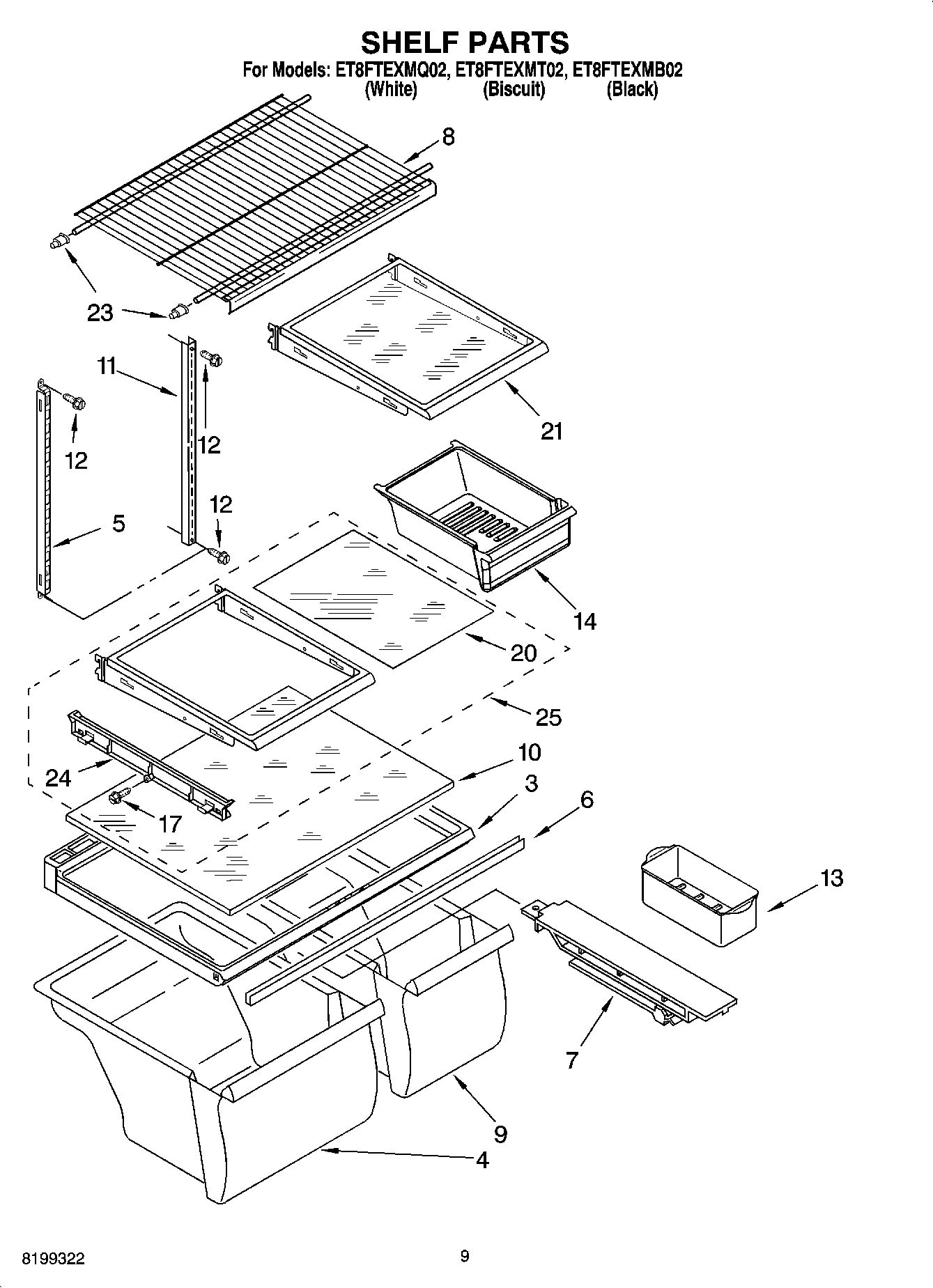 05 - SHELF PARTS, OPTIONAL PARTS