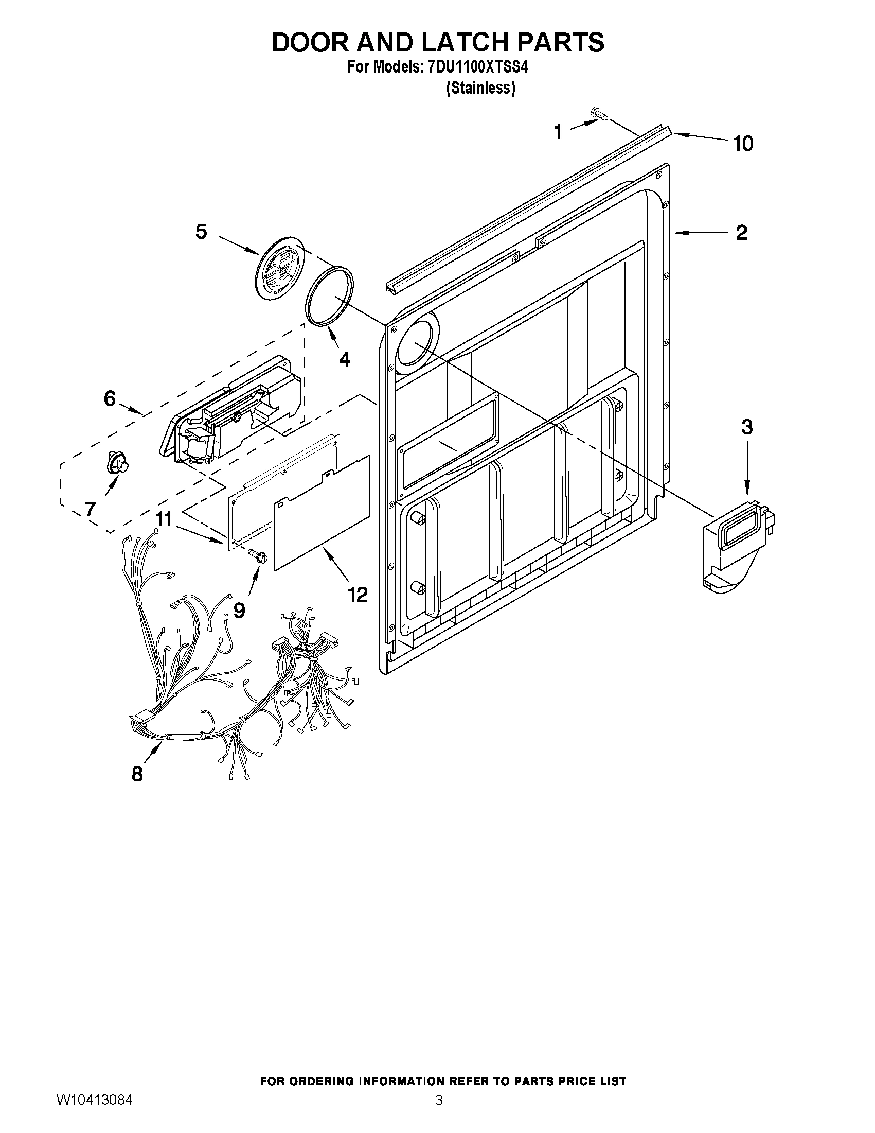 03 - DOOR AND LATCH PARTS