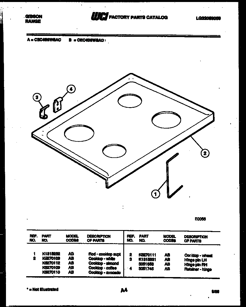 03 - COOKTOP PARTS