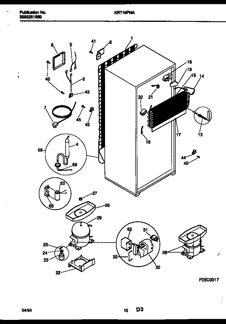 06 - SYSTEM AND AUTOMATIC DEFROST PARTS