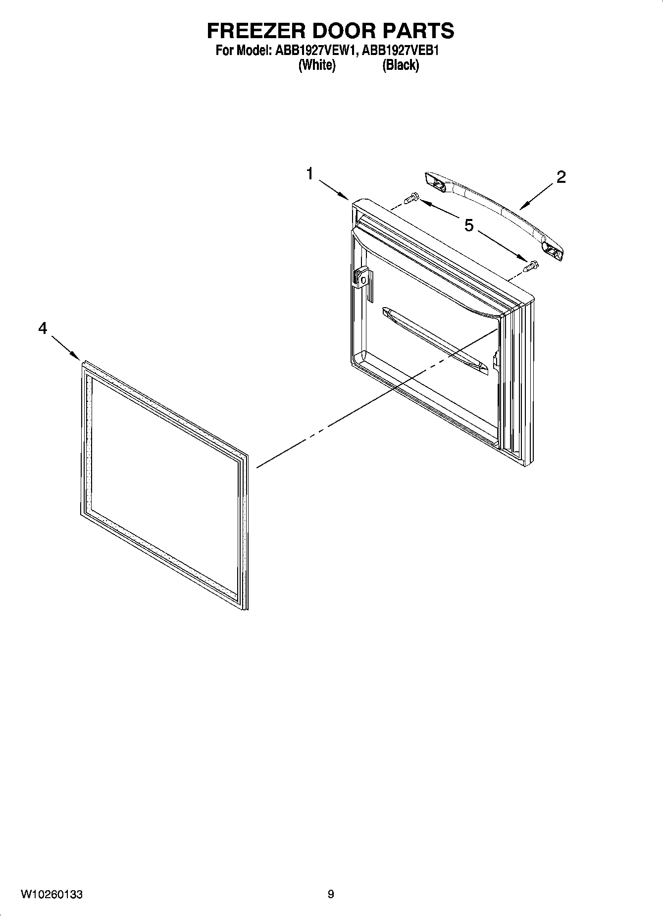 05 - FREEZER DOOR PARTS