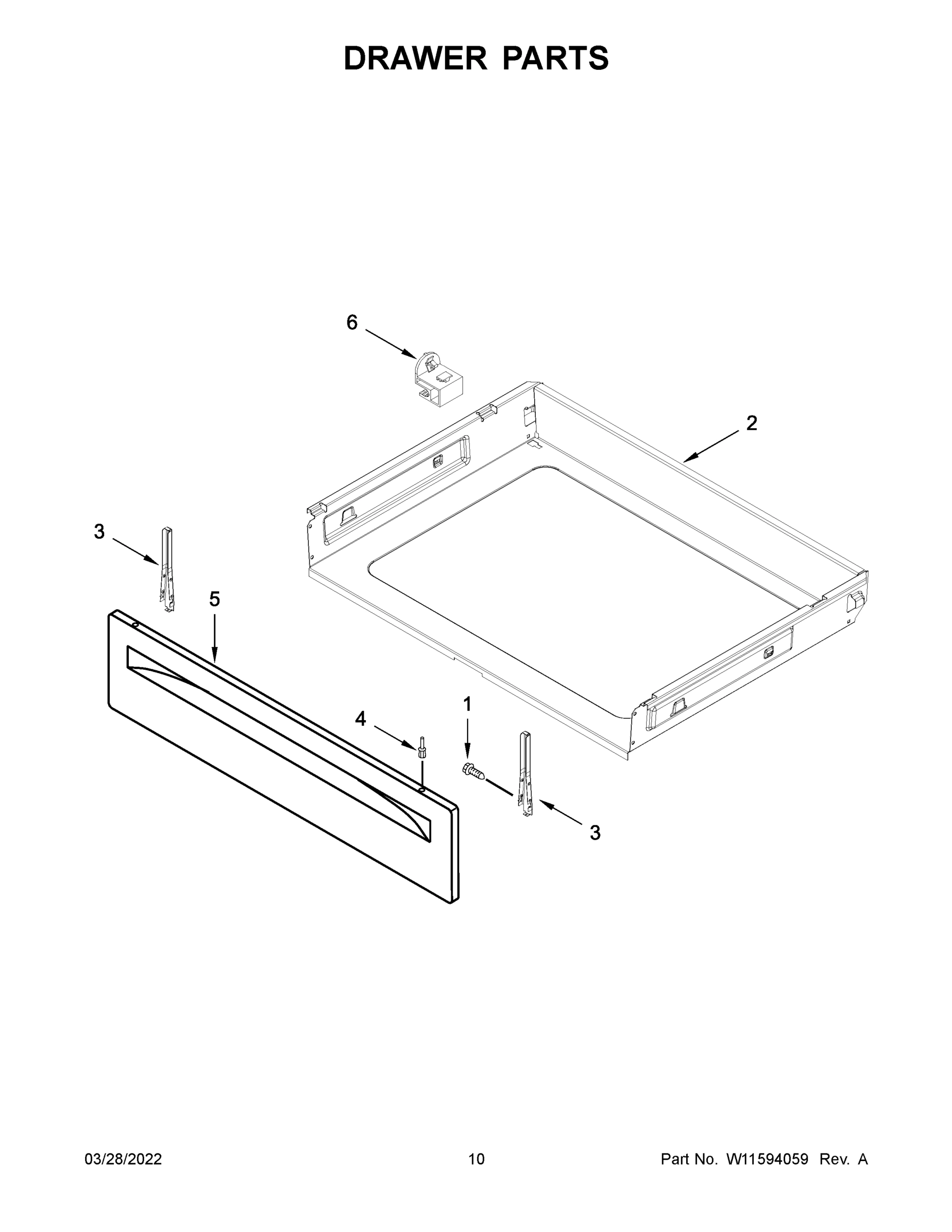 06 - DRAWER PARTS