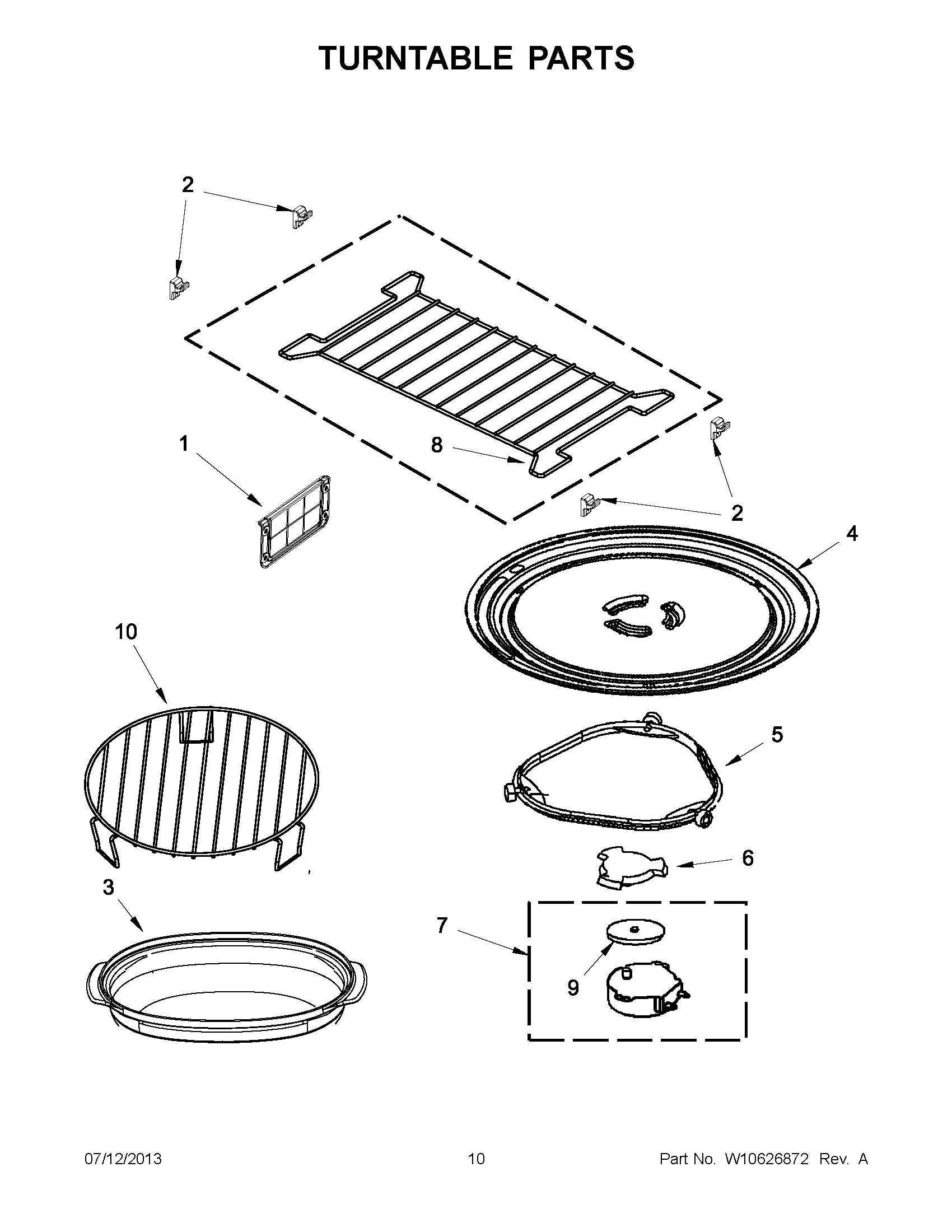 05 - TURNTABLE PARTS