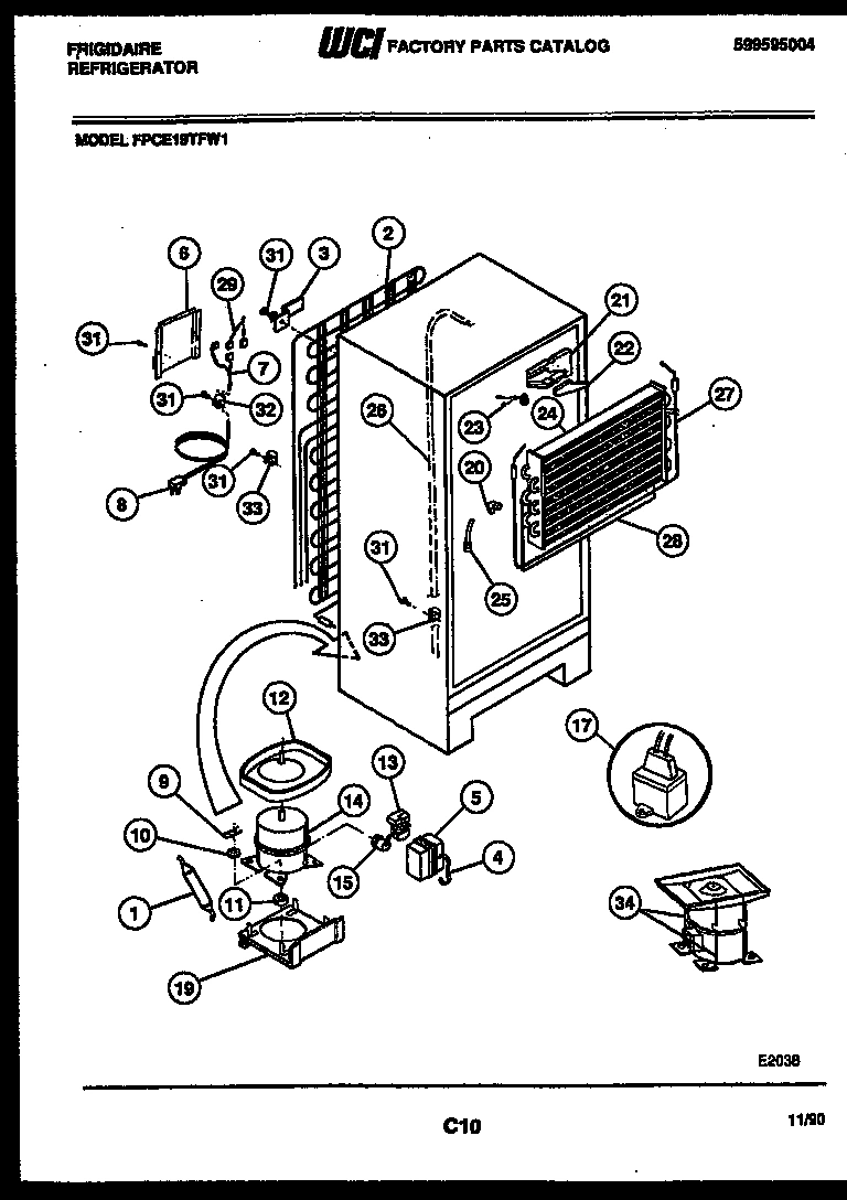 06 - SYSTEM AND AUTOMATIC DEFROST PARTS