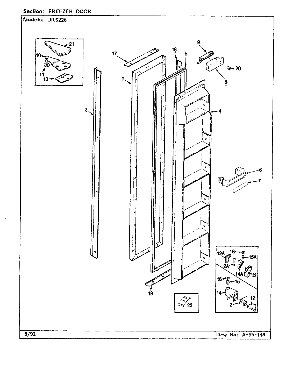 02 - FREEZER DOOR