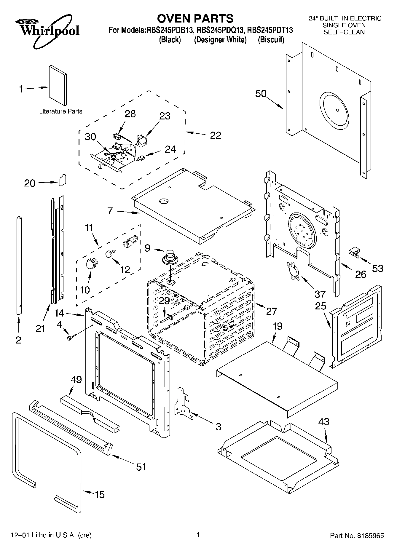 01 - OVEN, LITERATURE