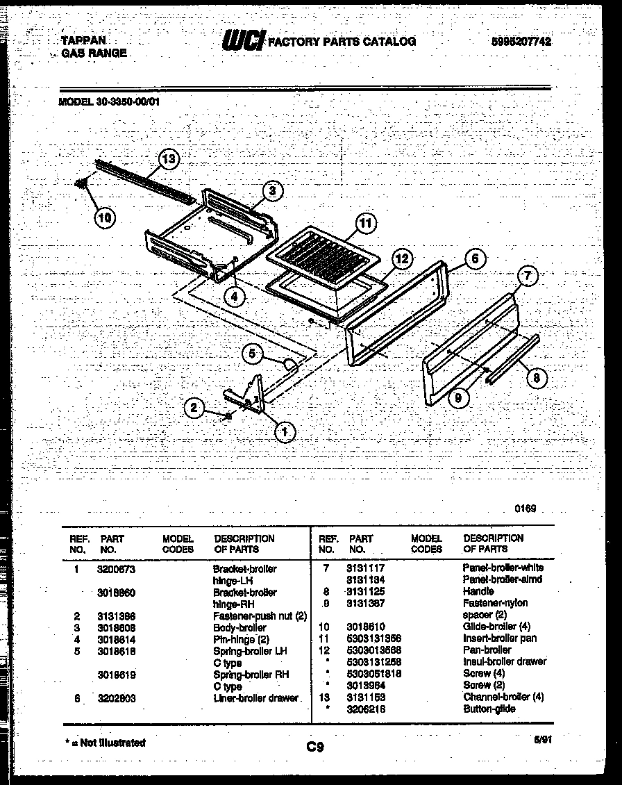 04 - BROILER DRAWER PARTS