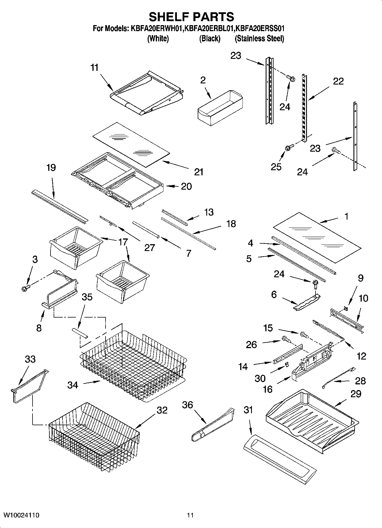 06 - SHELF PARTS