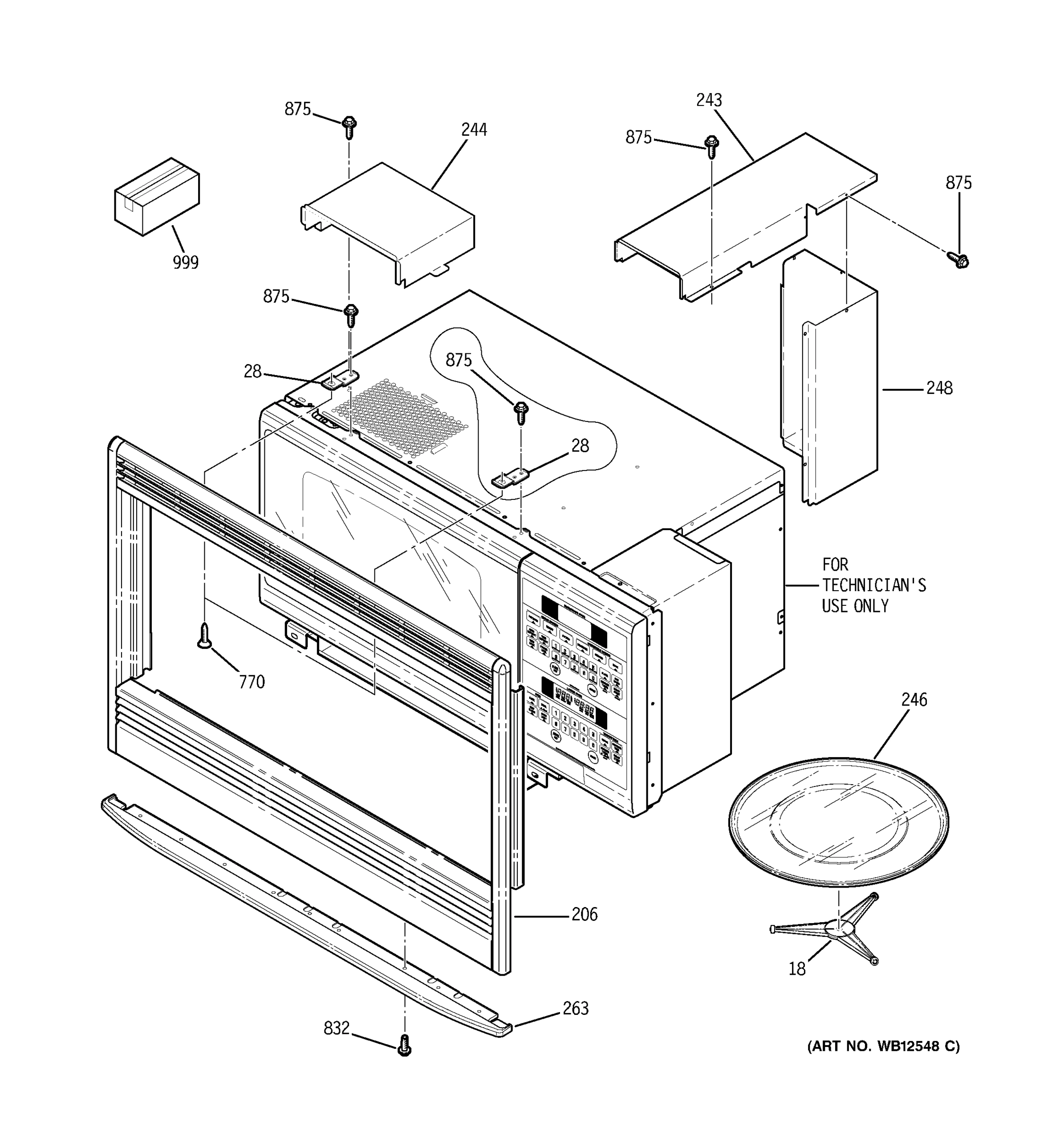 MICROWAVE ENCLOSURE