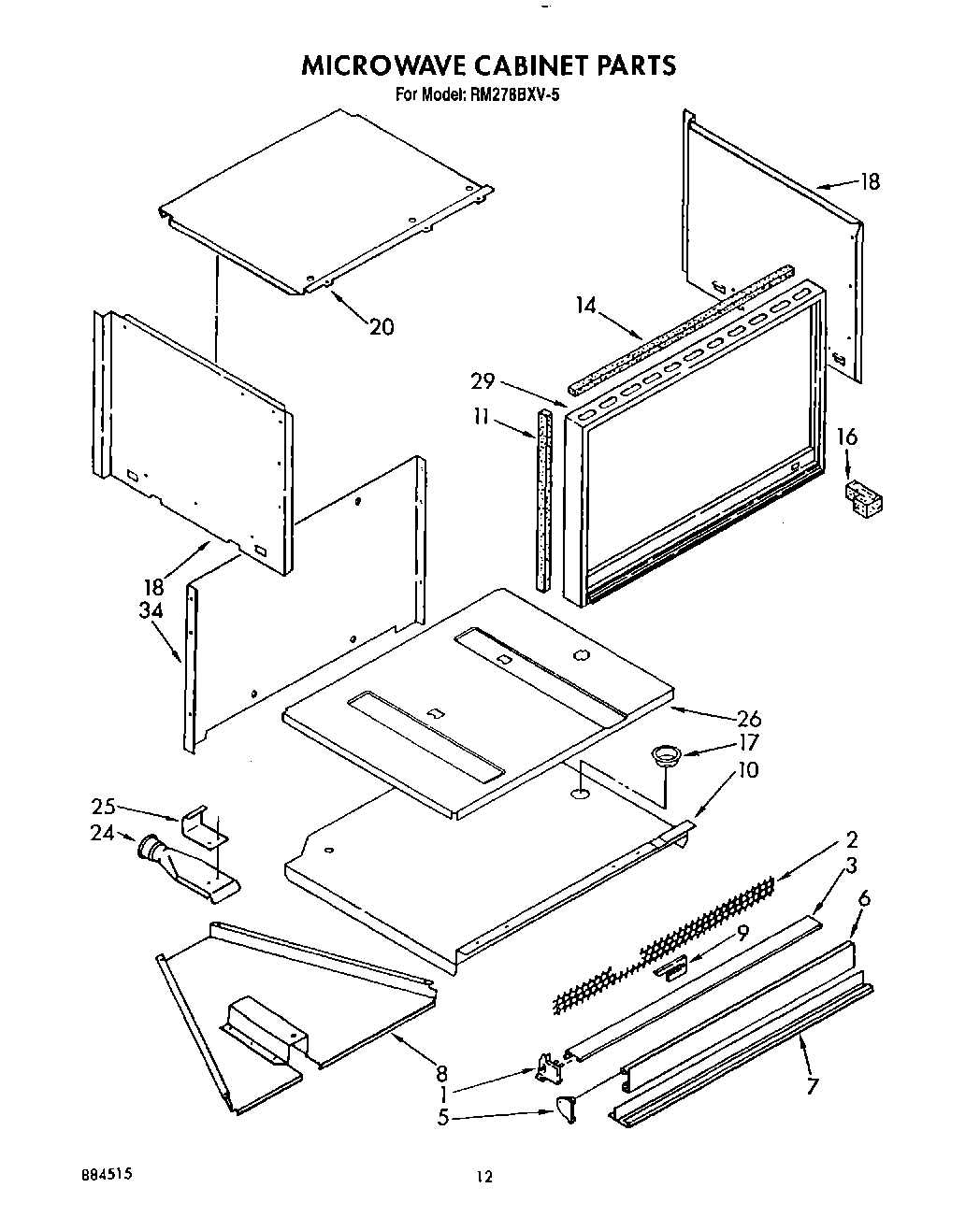 08 - MICROWAVE CABINET, OPTIONAL