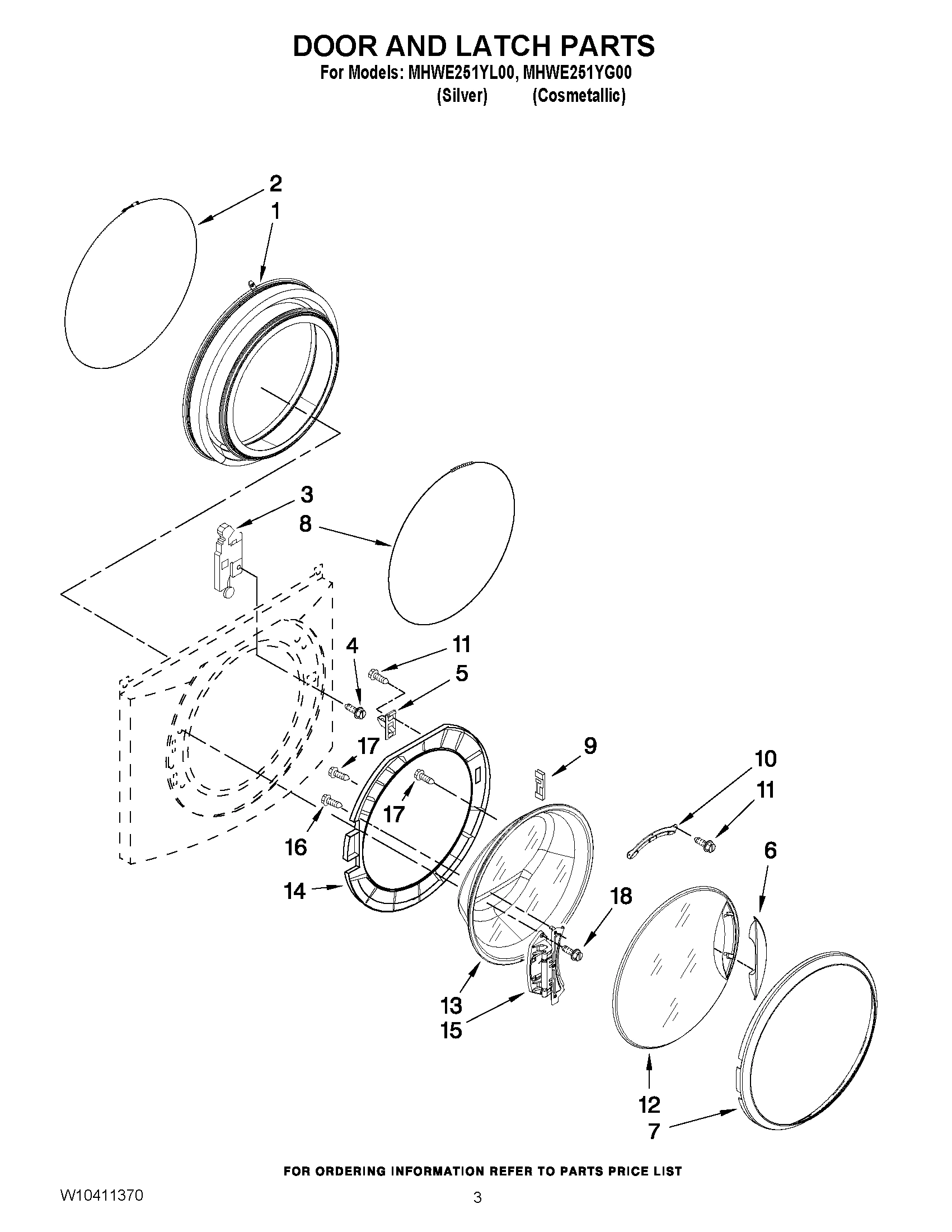 02 - DOOR AND LATCH PARTS