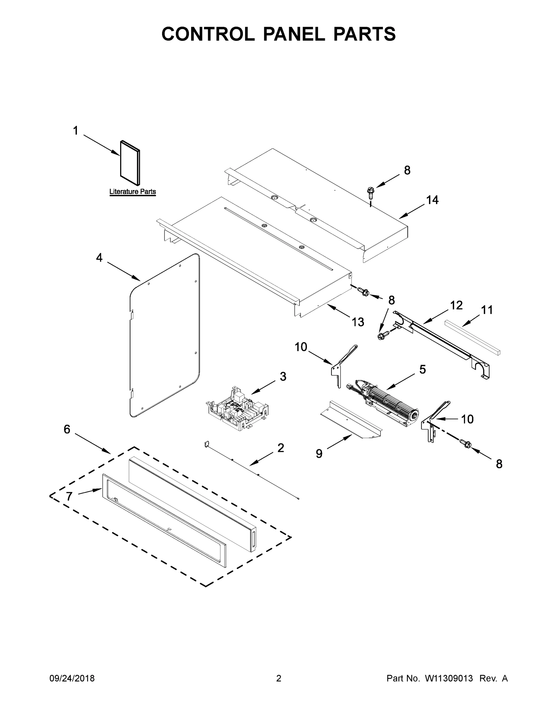 02 - CONTROL PANEL PARTS