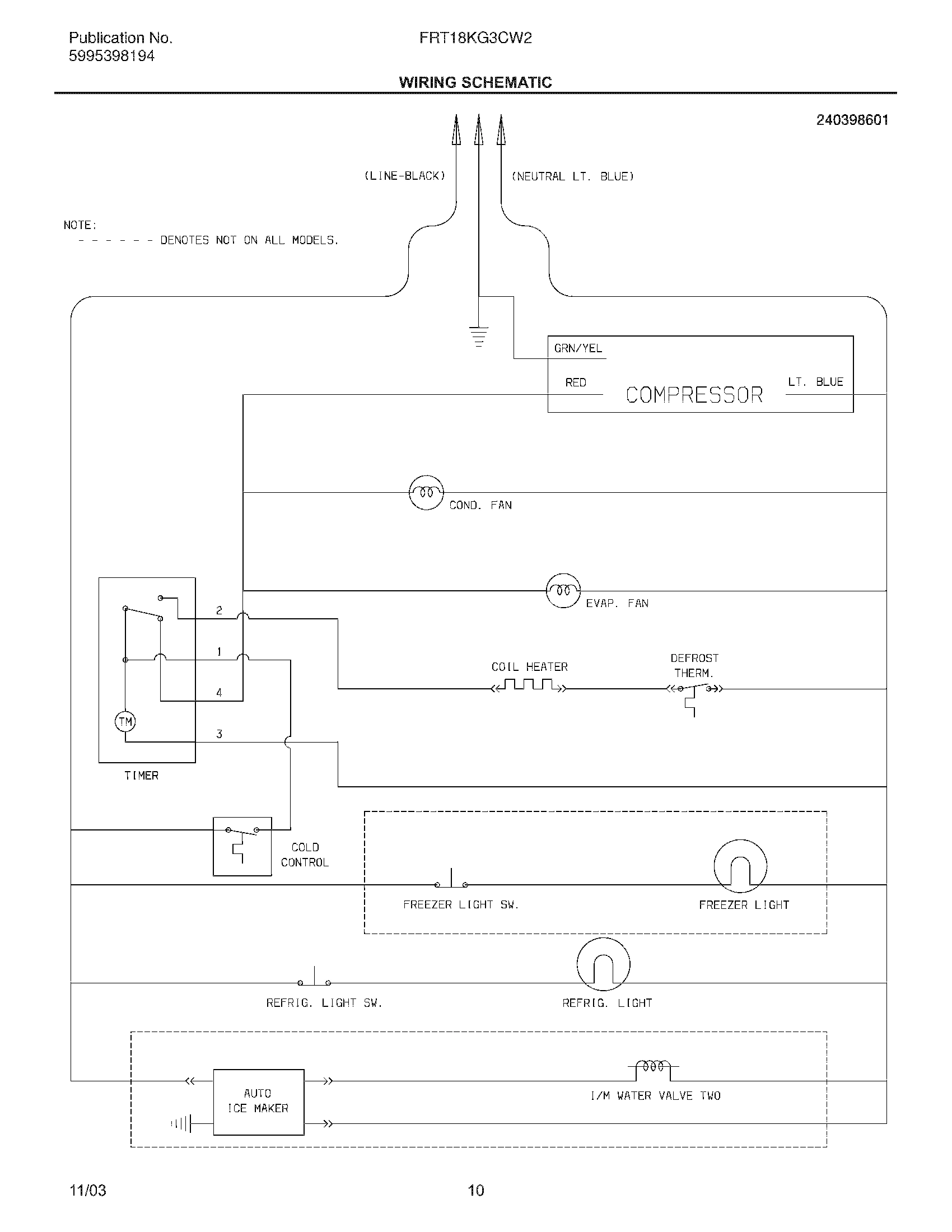 10 - WIRING SCHEMATIC