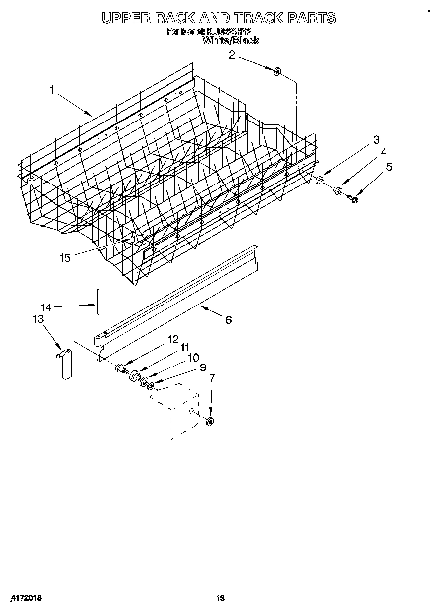 10 - UPPER RACK AND TRACK