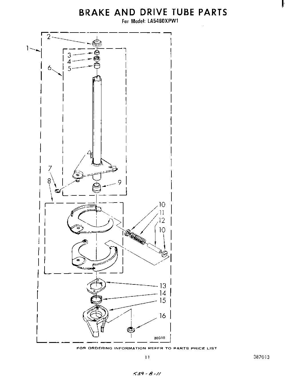 09 - BRAKE AND DRIVE TUBE