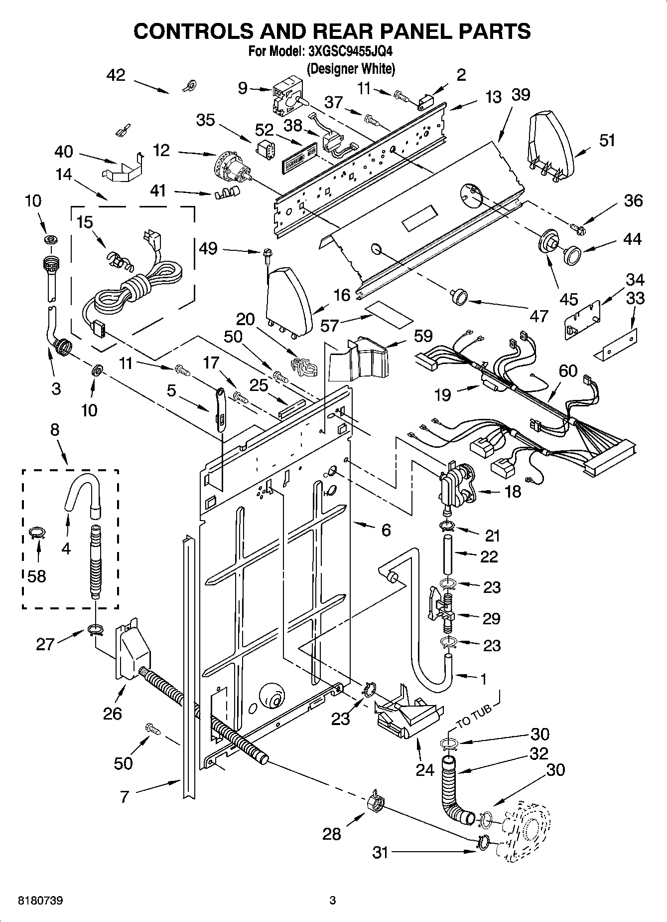02 - CONTROLS AND REAR PANEL PARTS