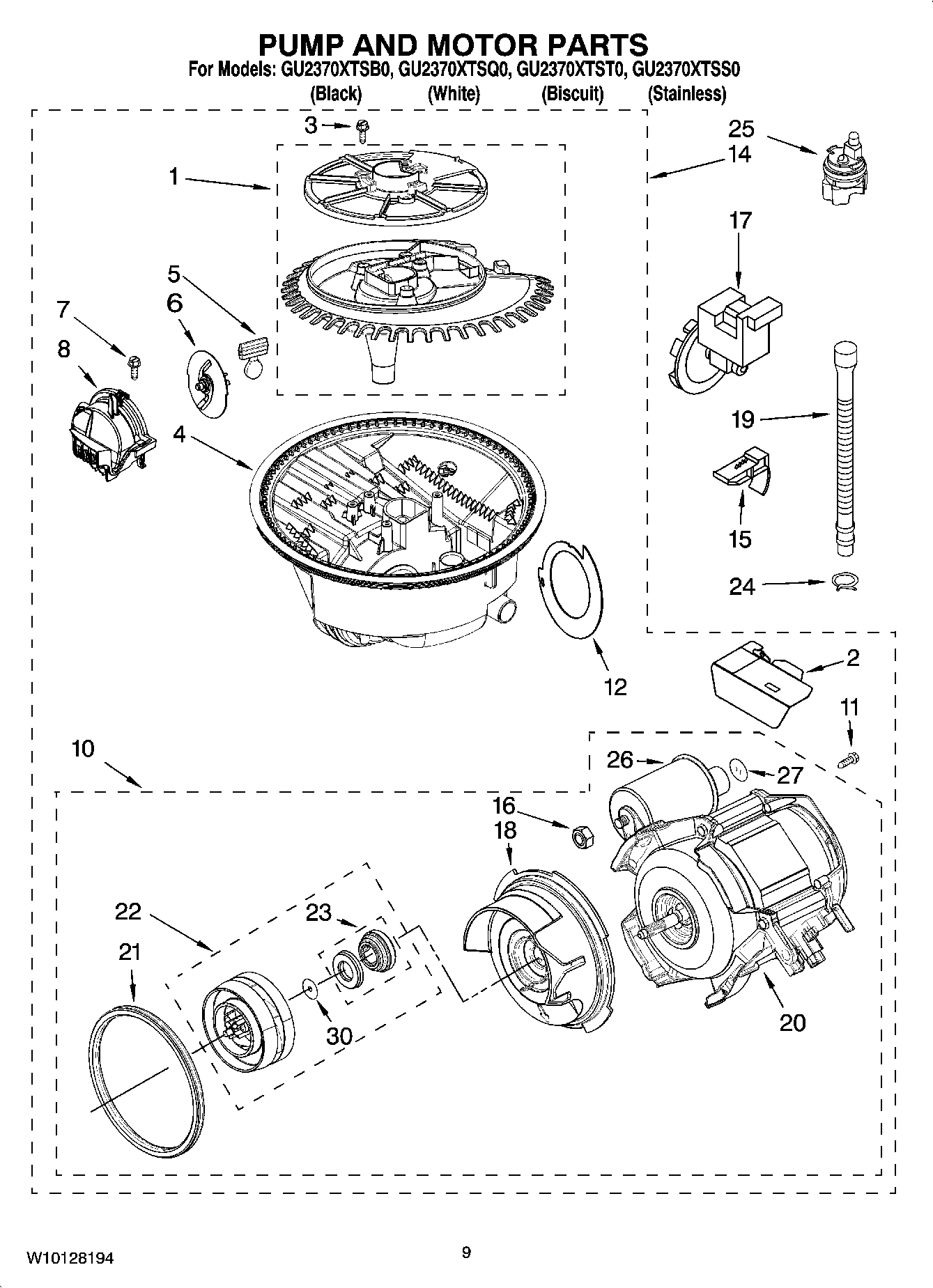 08 - PUMP AND MOTOR PARTS
