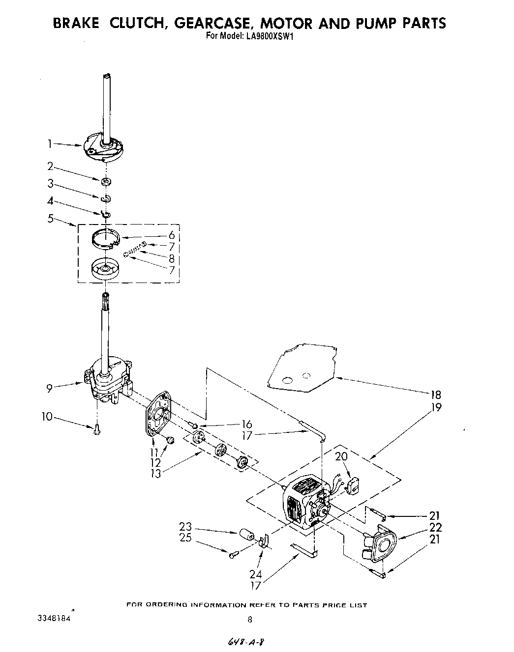 06 - BRAKE, CLUTCH, GEARCASE, MOTOR AND PUMP