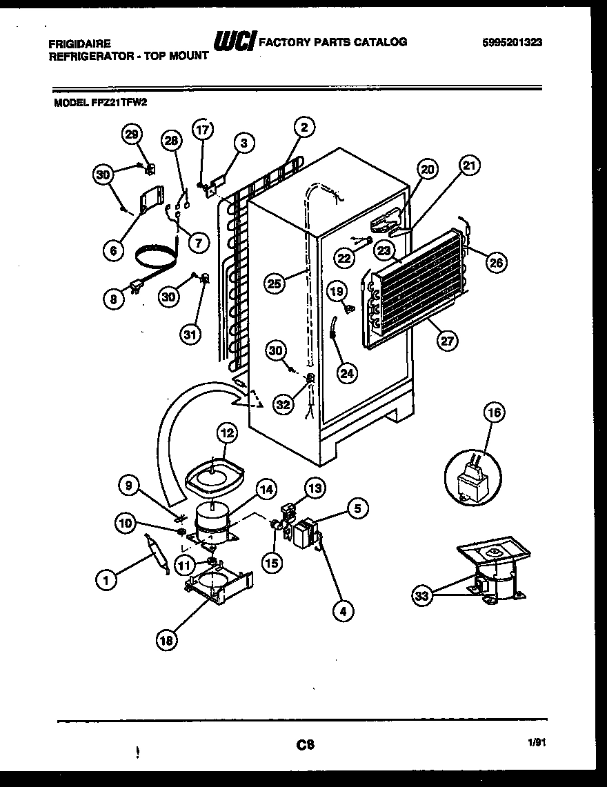 06 - SYSTEM AND AUTOMATIC DEFROST PARTS