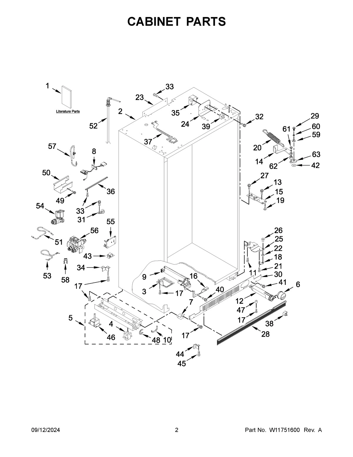 02 - CABINET PARTS