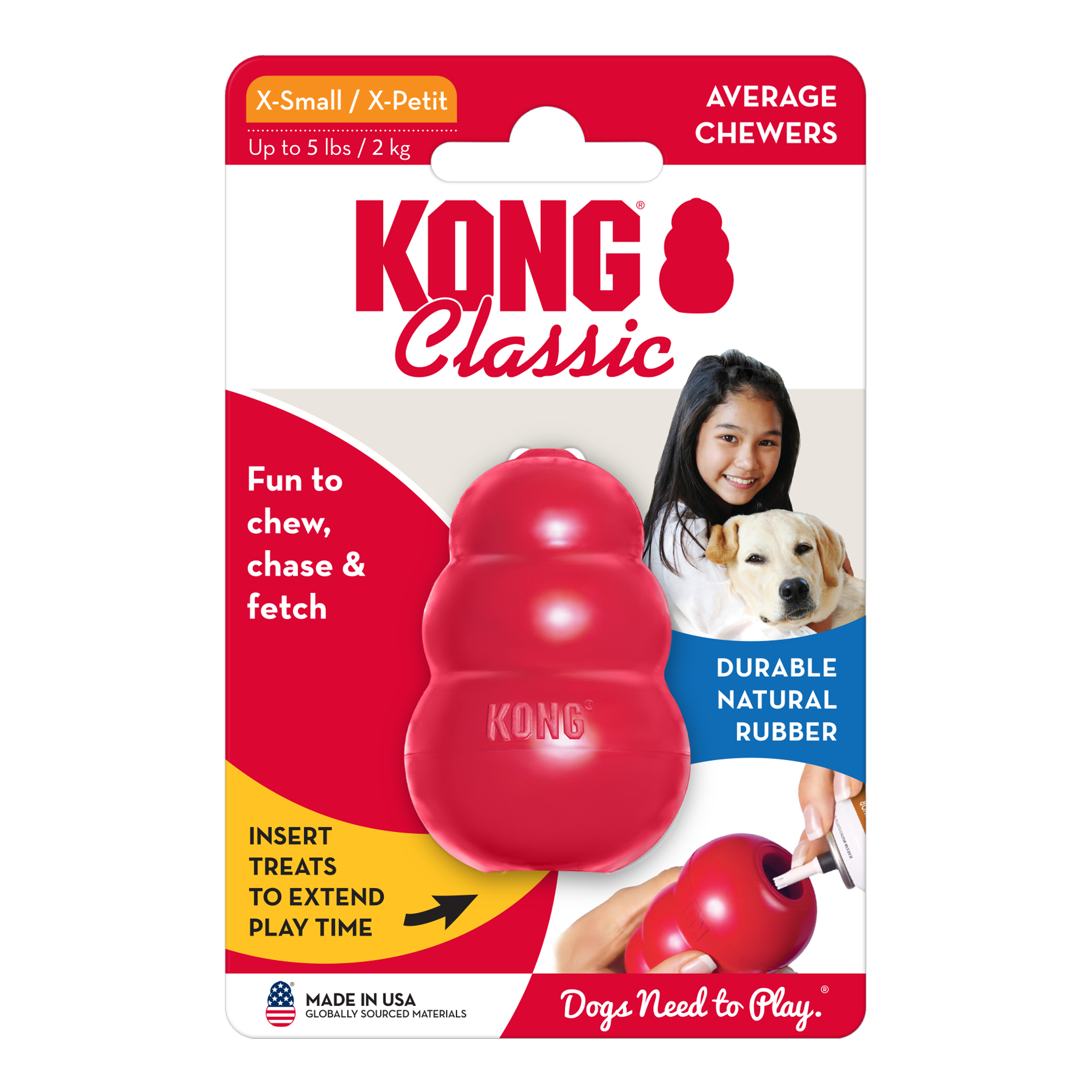KONG Classic onpack product image