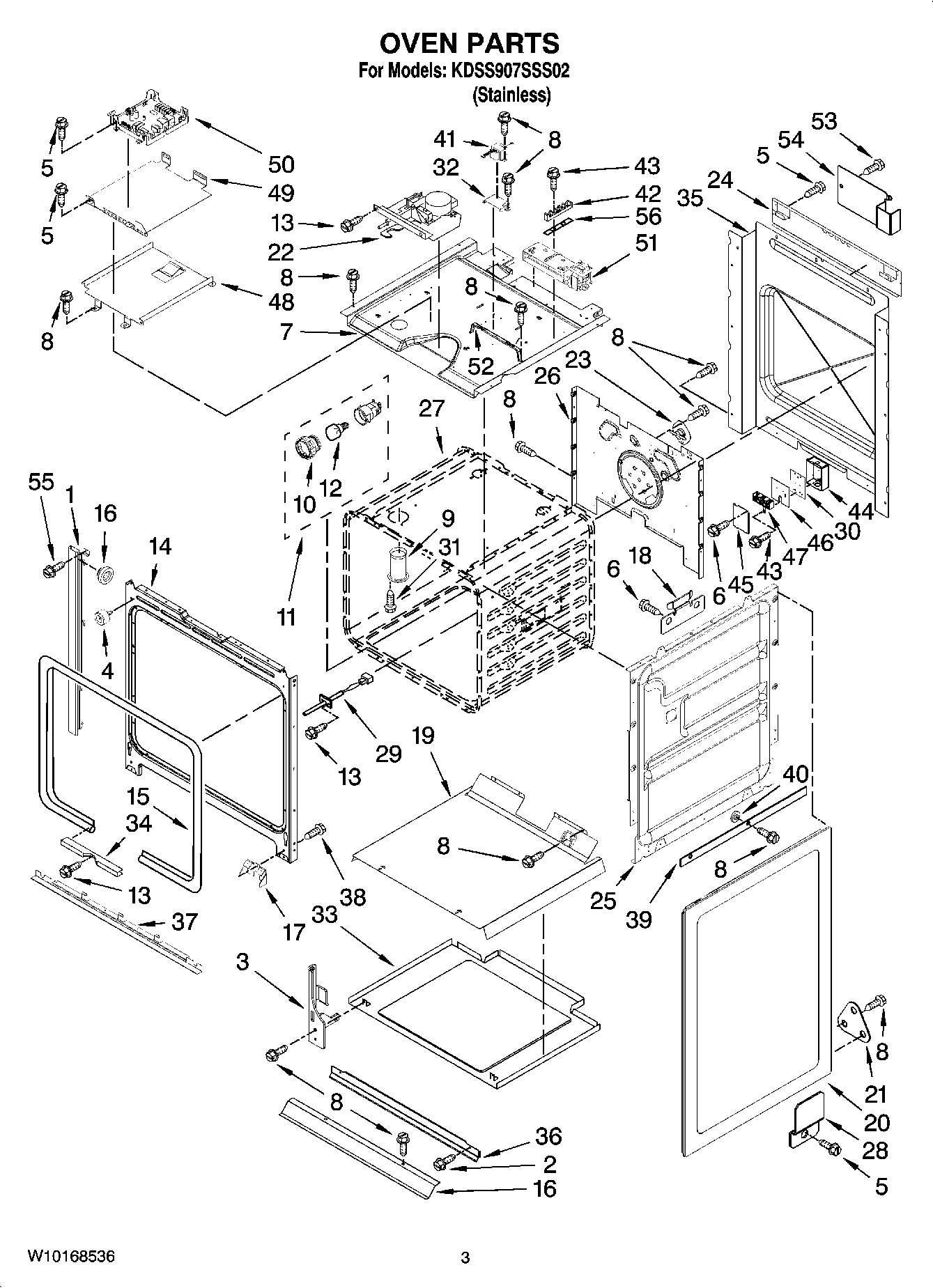 02 - OVEN PARTS