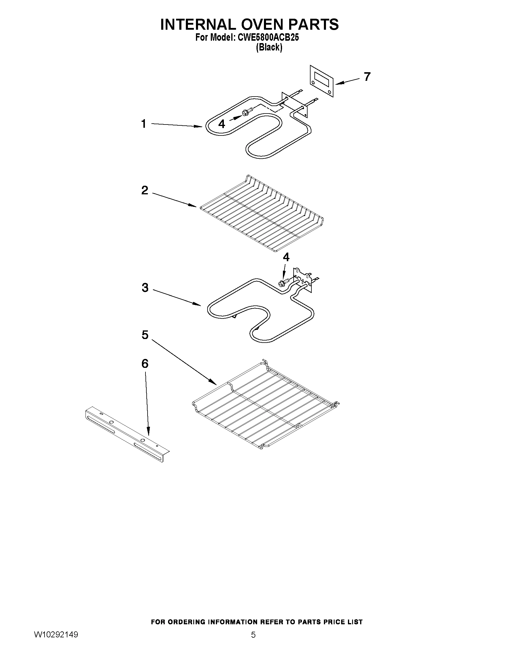 04 - INTERNAL OVEN PARTS