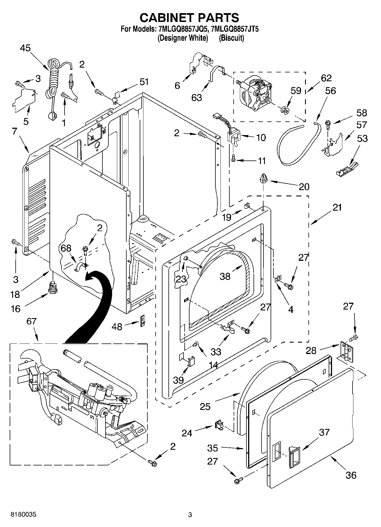 02 - CABINET PARTS