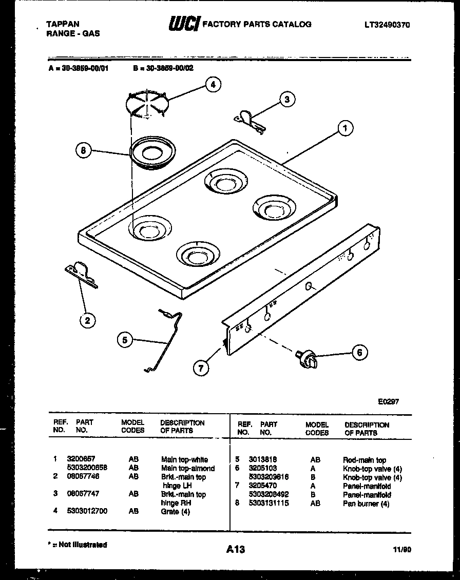 03 - COOKTOP PARTS