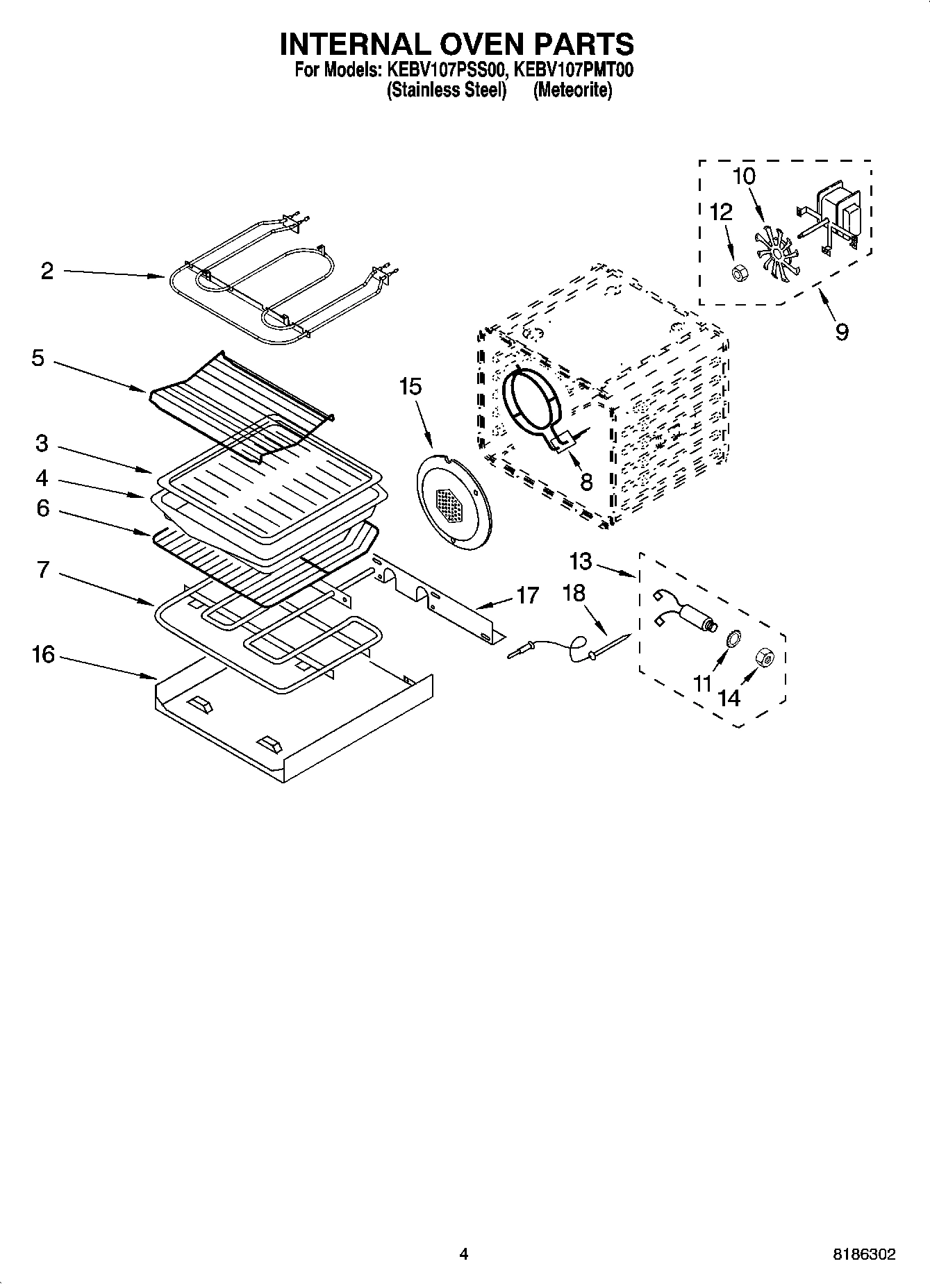 03 - INTERNAL OVEN PARTS