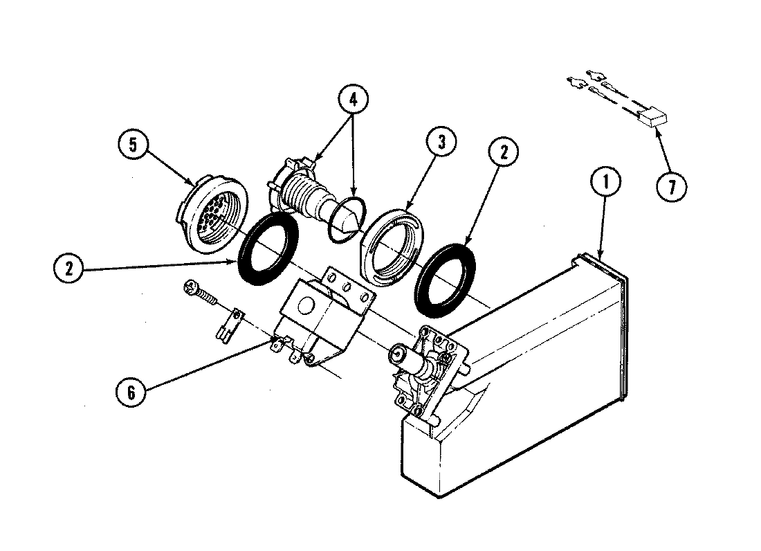 08 - RINSE DISPENSER (DU588W)