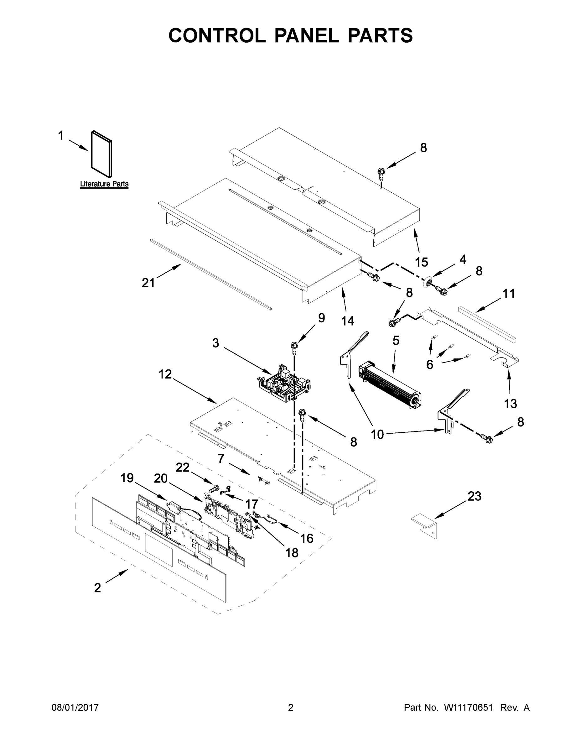 02 - CONTROL PANEL PARTS