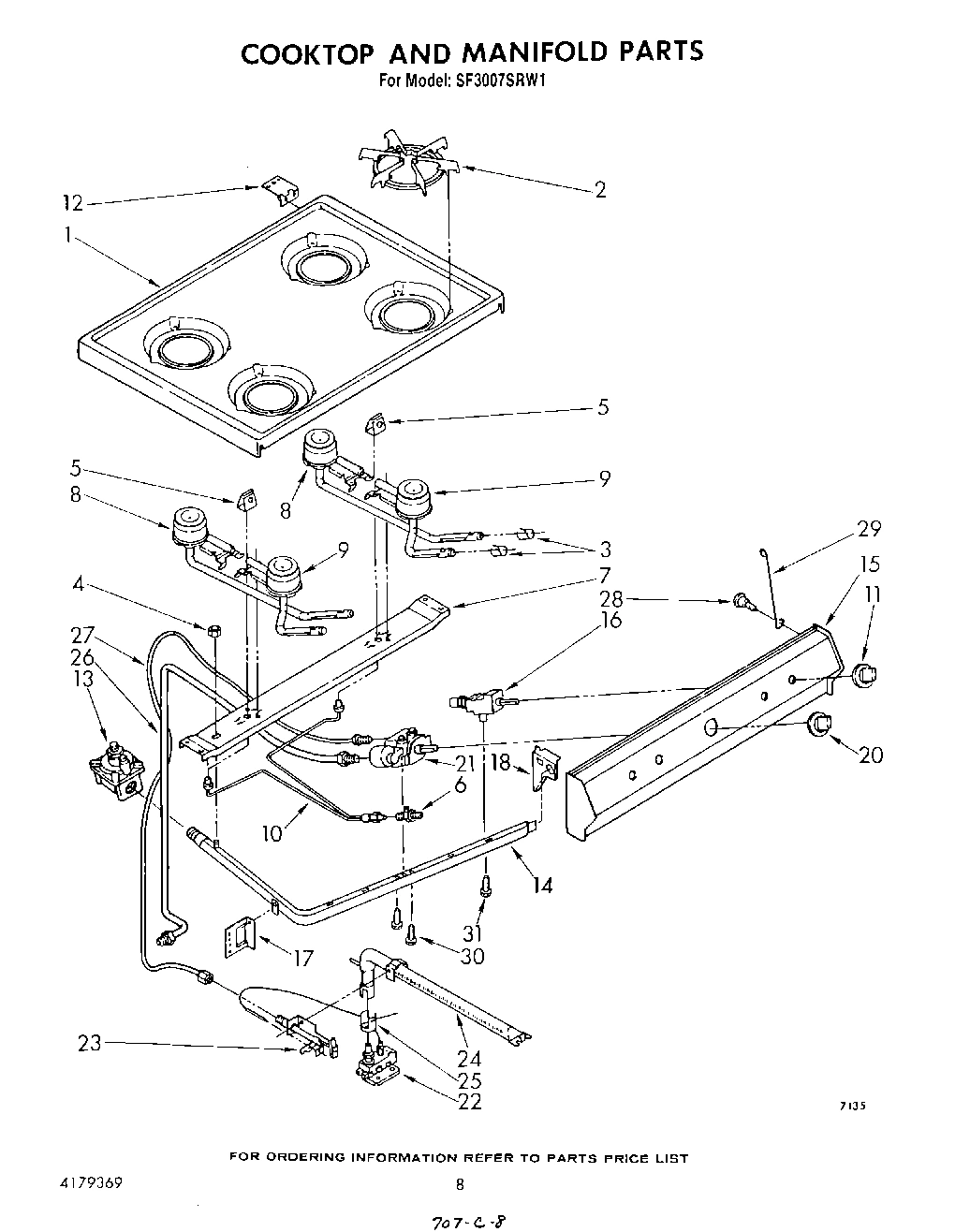 06 - COOKTOP AND MANIFOLD , LITERATURE AND OPTIONAL