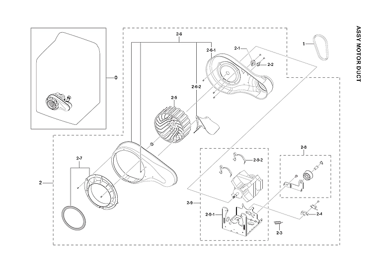 Motor Duct Assembly