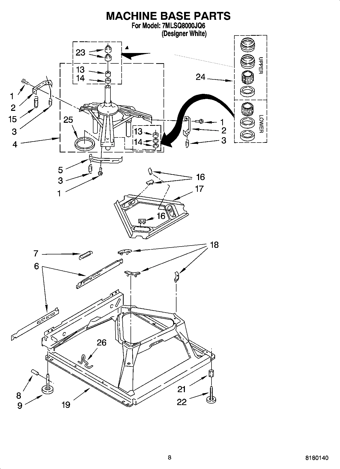 05 - MACHINE BASE PARTS