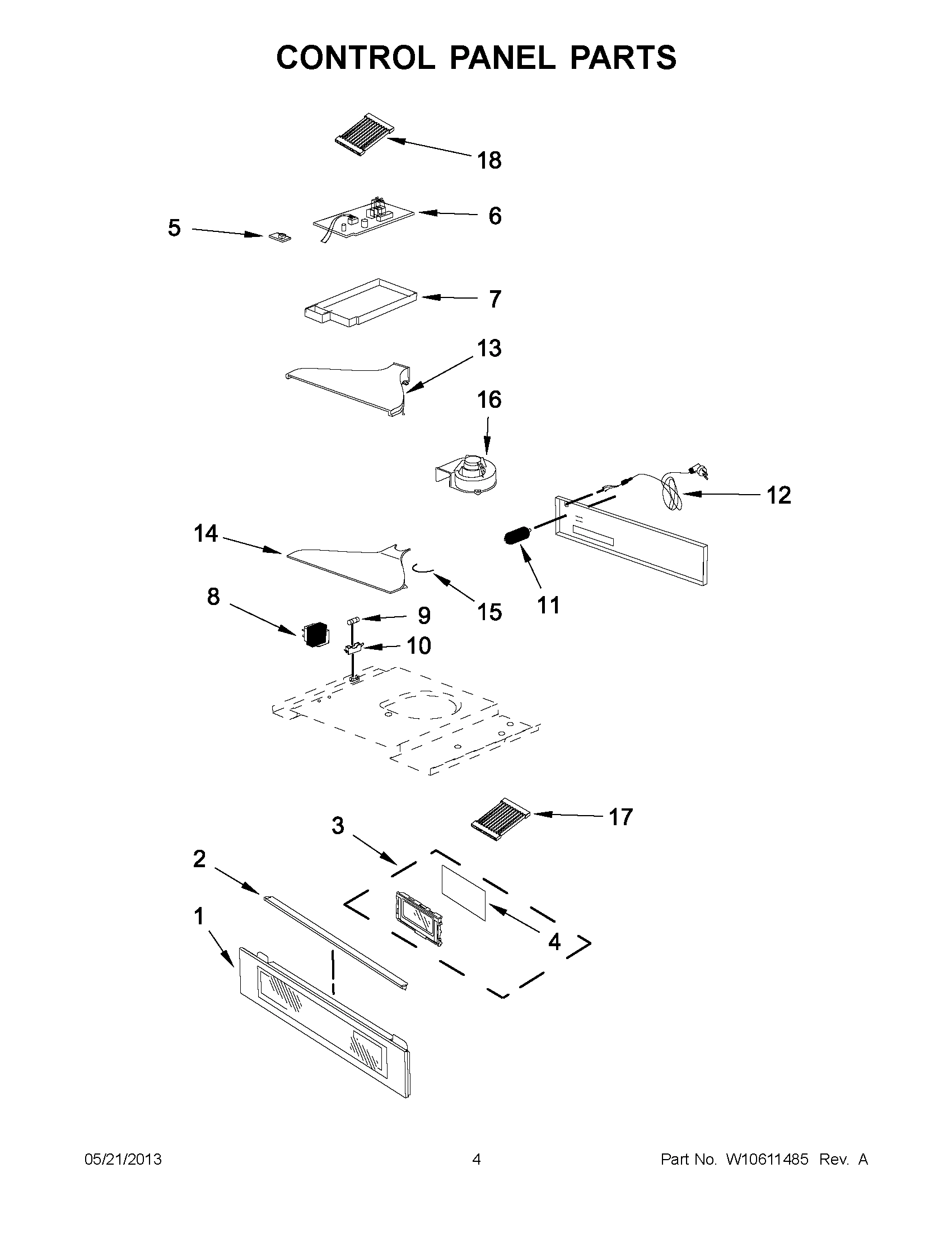 02 - CONTROL PANEL PARTS
