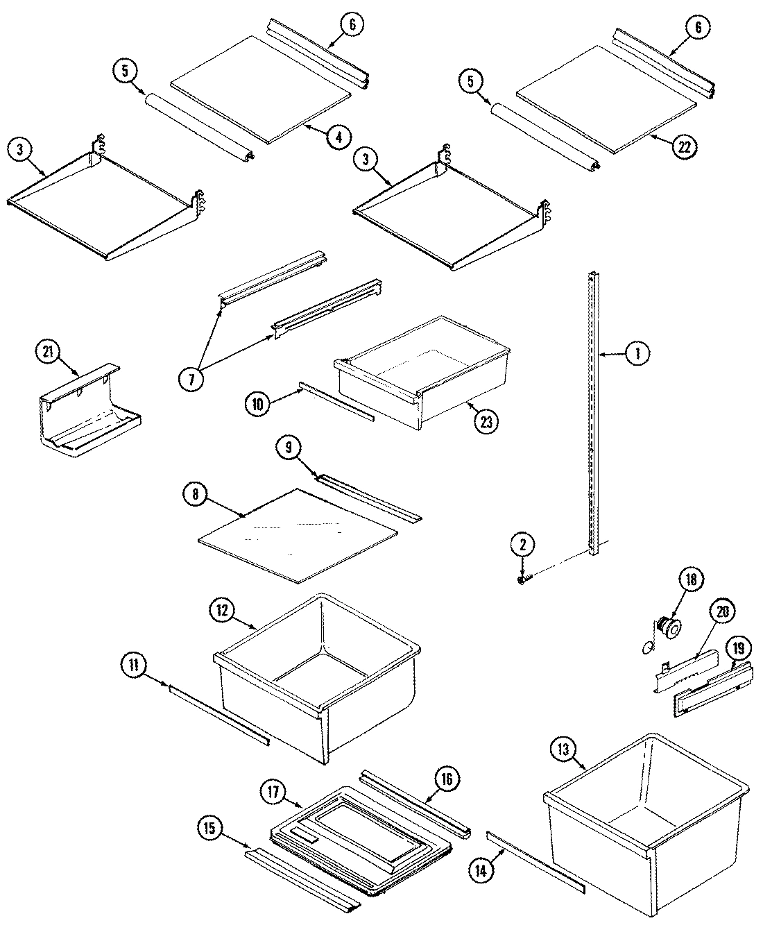 10 - SHELVES & ACCESSORIES
