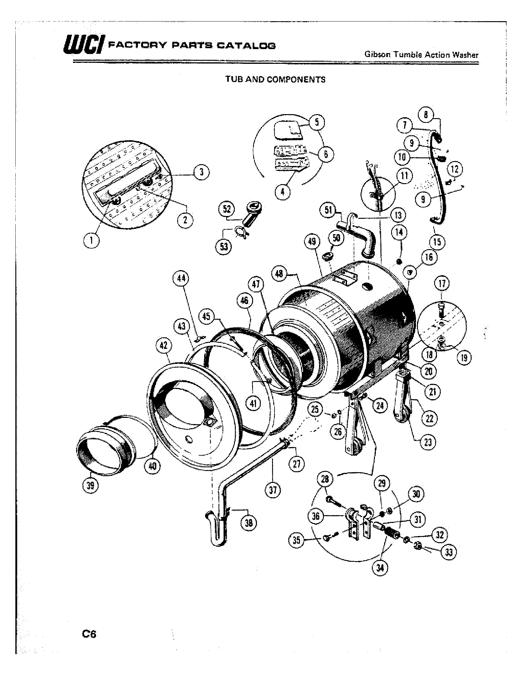 04 - TUB AND COMPONENTS