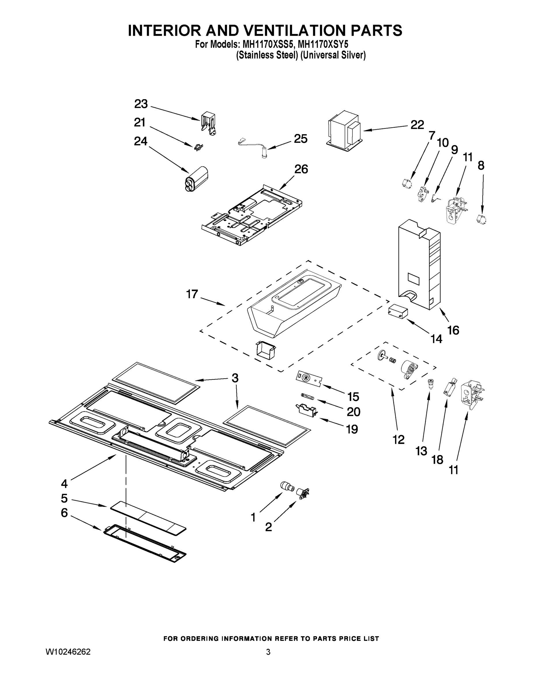 03 - INTERIOR AND VENTILATION PARTS