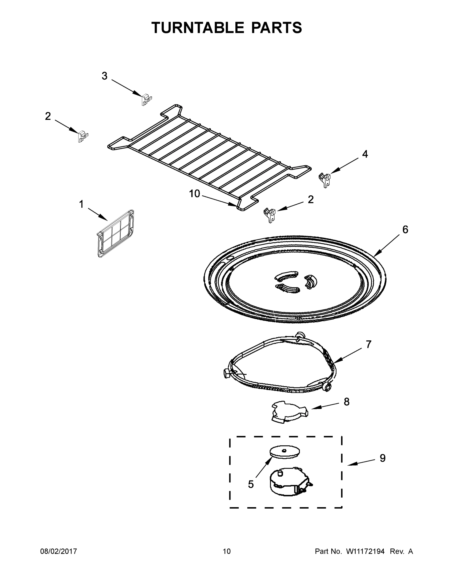 06 - TURNTABLE PARTS