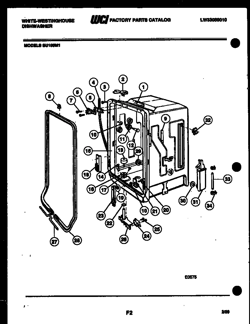 05 - TUB AND FRAME PARTS