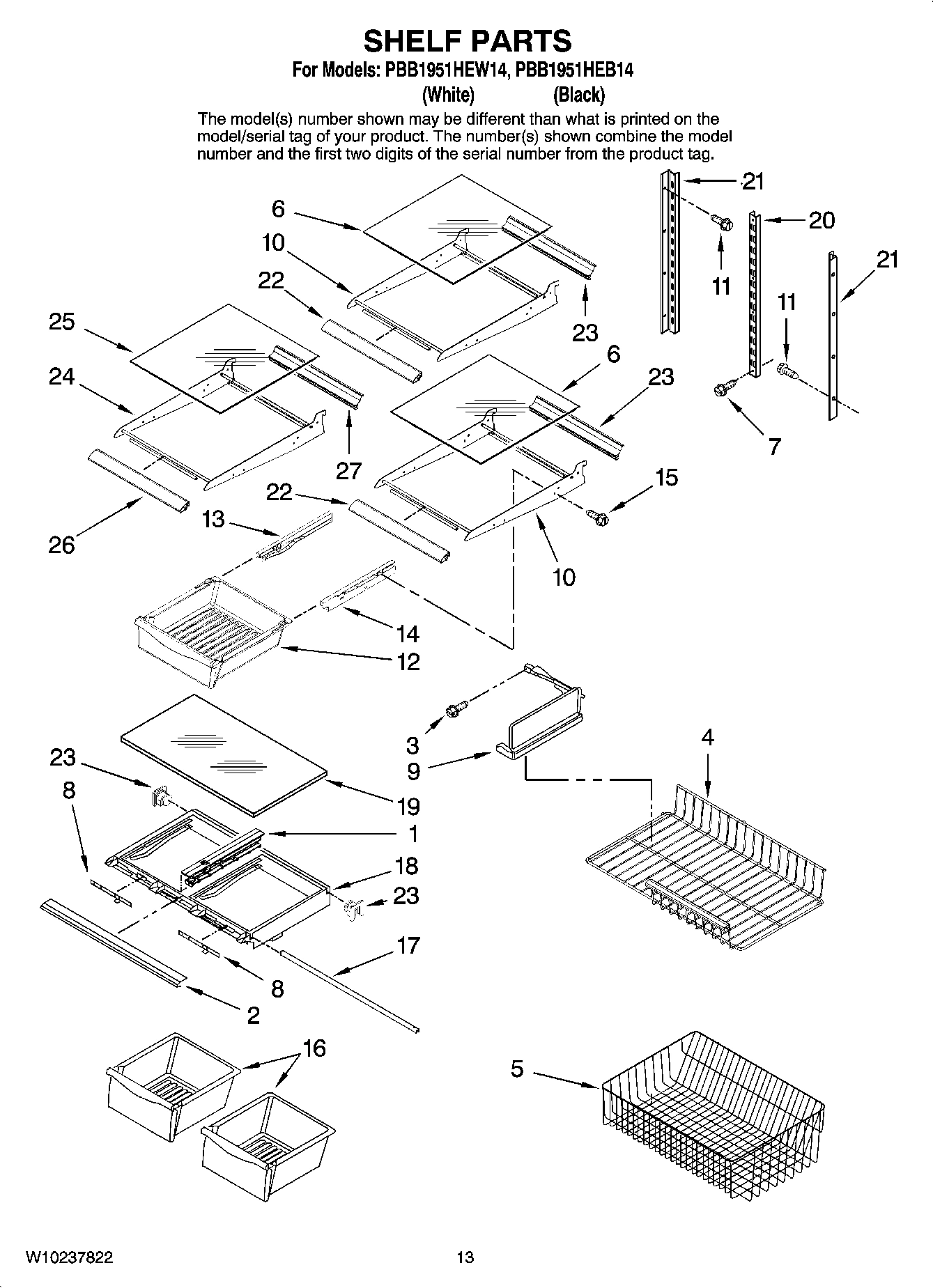 07 - SHELF PARTS, OPTIONAL PARTS