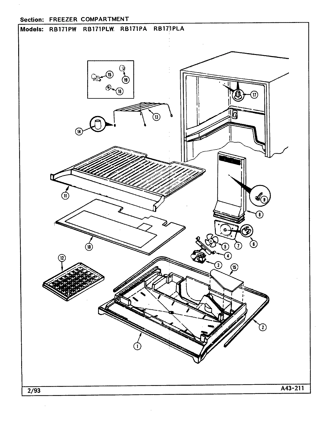 01 - FREEZER COMPARTMENT