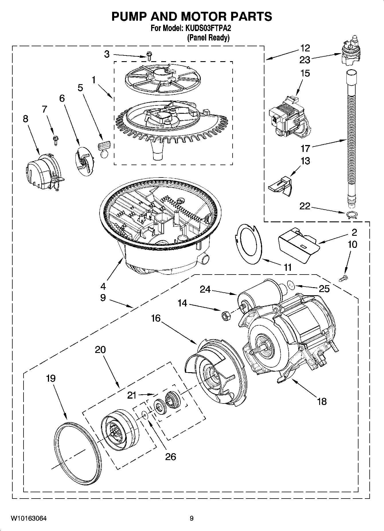 08 - PUMP AND MOTOR PARTS